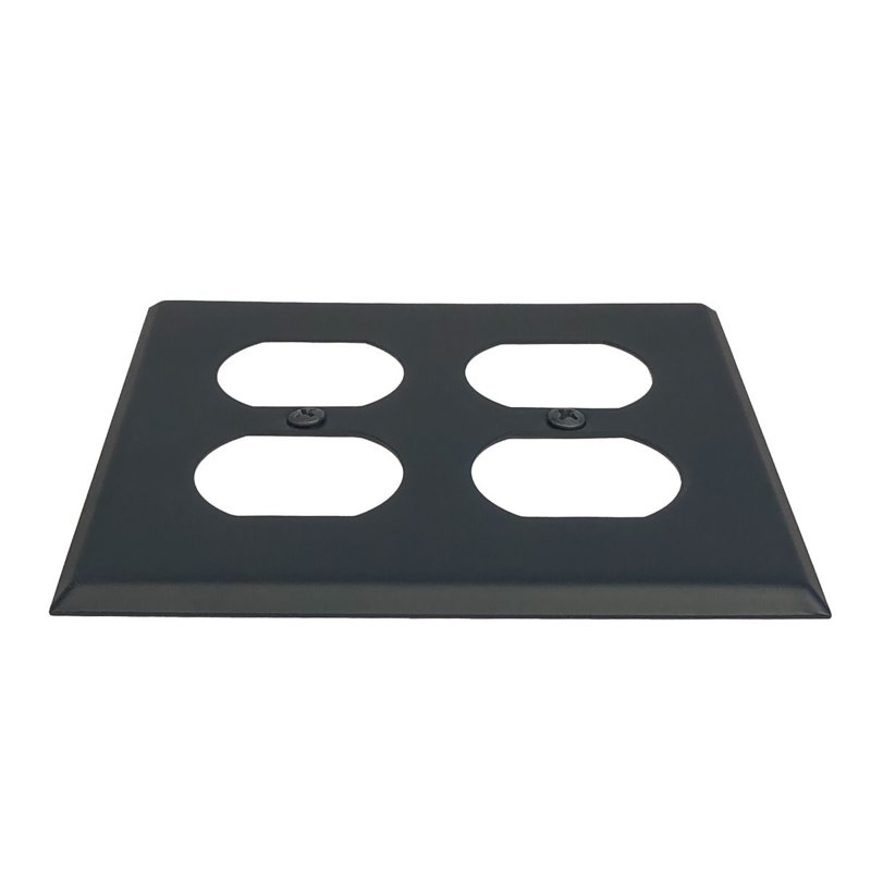 2-Gang Duplex Outlet Wall Plate