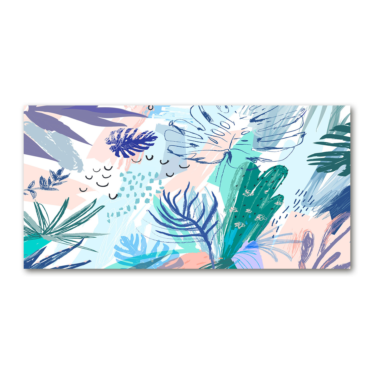 Sansibar Home Tropical Leaves - Wrapped Canvas Art Prints | Wayfair.co.uk