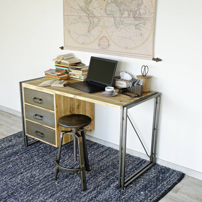 Millsap Solid Wood Computer Desk