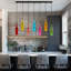 Lampe suspension en verre Creative