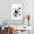 Brampt Swan Black And White-108383868