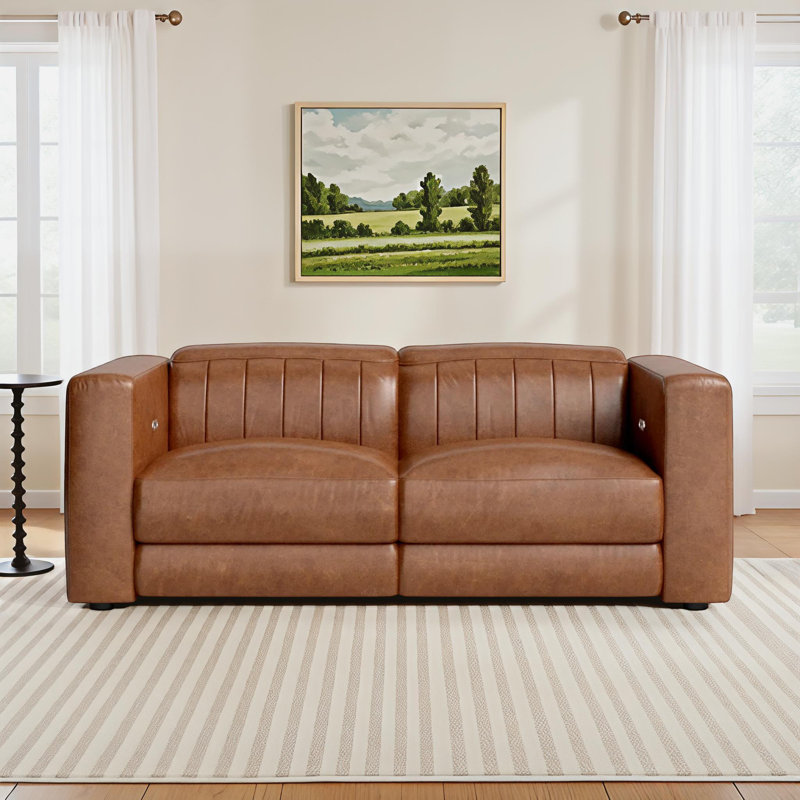 Idyllwild 85'' Upholstered Reclining Sofa