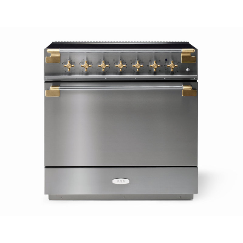 Elise 36" Induction Range, Stainless Steel