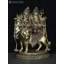 Petite statue en laiton de 4 pouces Chamunda Devi