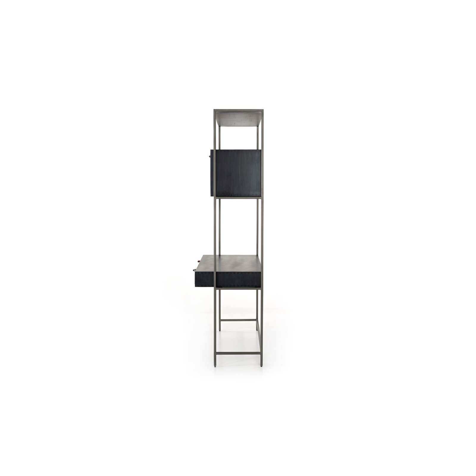 Loki Writing Desk, Black Wash Poplar