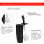 Colunga 15,5 po H Brosse de toilette et support autoportant-1400454164-1459695189