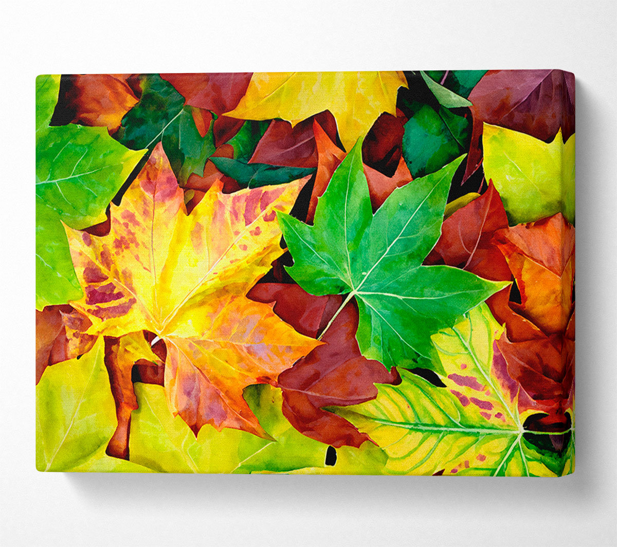 ClassicLiving Autumn Leaves Fallen - Wrapped Canvas Art Prints ...
