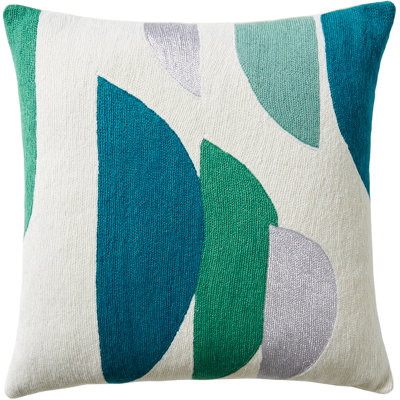 Slice Hand-Embroidered Chain Stitch Pillow
