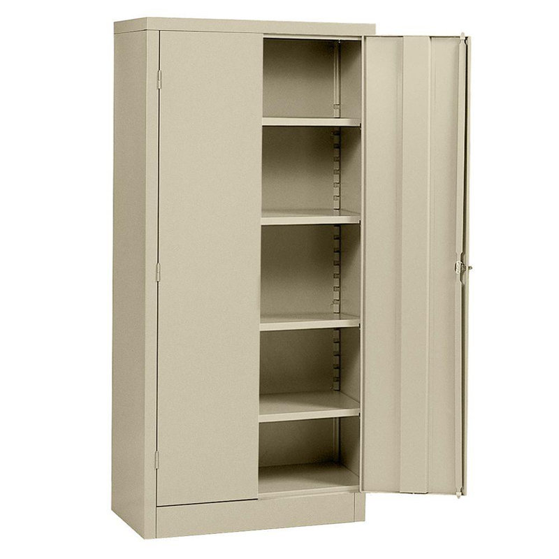 Armoire de rangement à 4 tablettes, Mastic