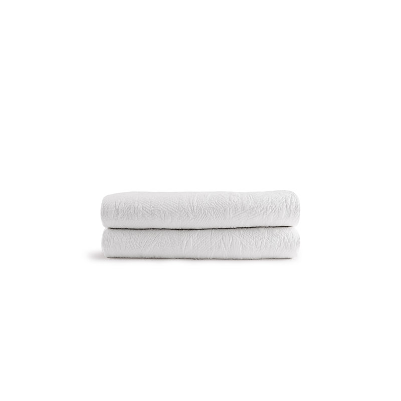 Wildflowers Duvet White, King