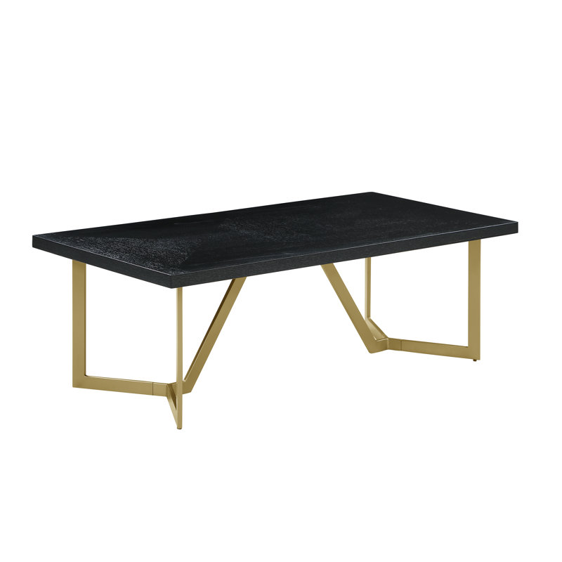 Jakup Single Coffee Table, Black