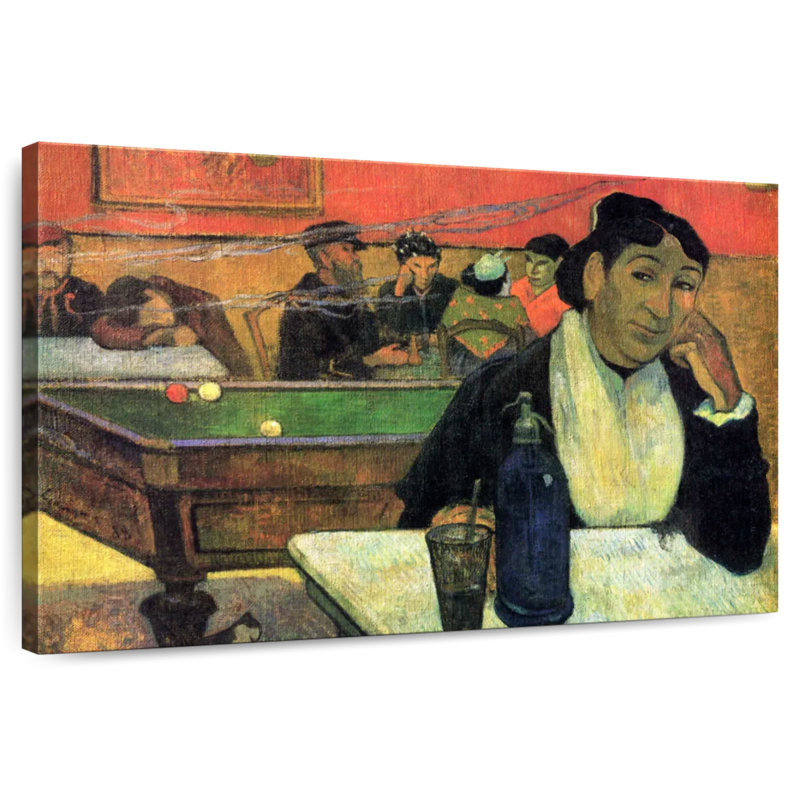 Leisha Night Cafe Arles, H 30 po x l 45 po