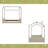 Velvet House Bed Wood Bed-574131275-574131276