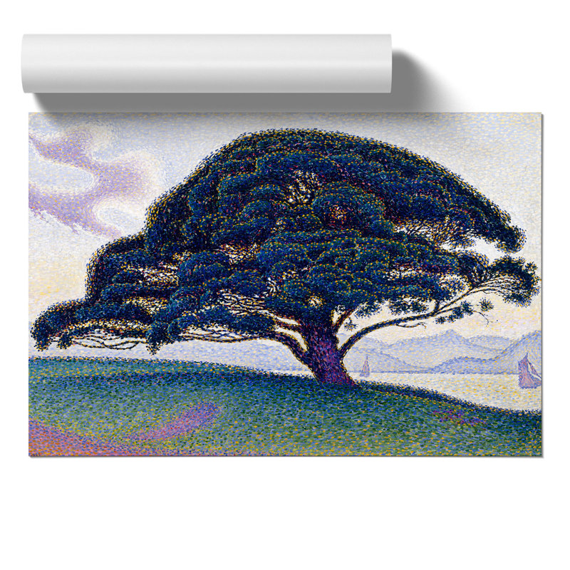The Bonaventure Pine by Paul Signac - Frameless Print, 21cm H x 30cm W x 0.1cm D