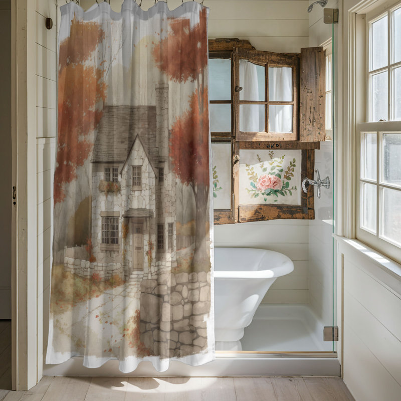 Rideau de douche Royst, H 74 po x l 71 po