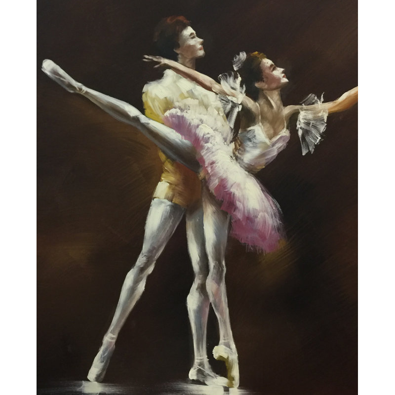 Ballerina - Wrapped Canvas Painting