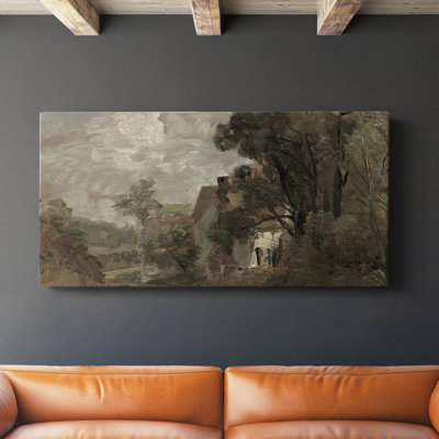 Série paysage - DCC XXXVI - Toile tendue avec châssis - Prêt à être accroché
