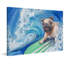 « surfing carlin », reproduction de peinture à l’huile sur toile tendue-22057650