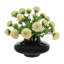 Dahlia Spray Arrangement in Round Glass Vase