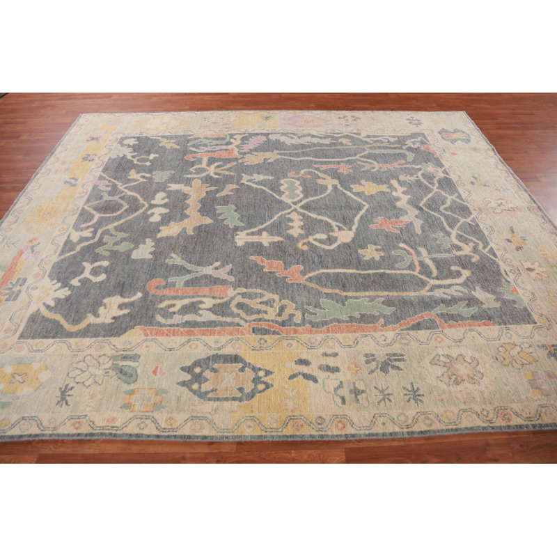 Vegetable Dye Oushak Turkish Area Rug 8x10