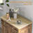 Rustic Brown Sideboard With Adjustable Shelf-802232696