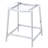 Chrome Backless Stool (Set Of 2)