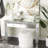 47'' Glass Top Console Table