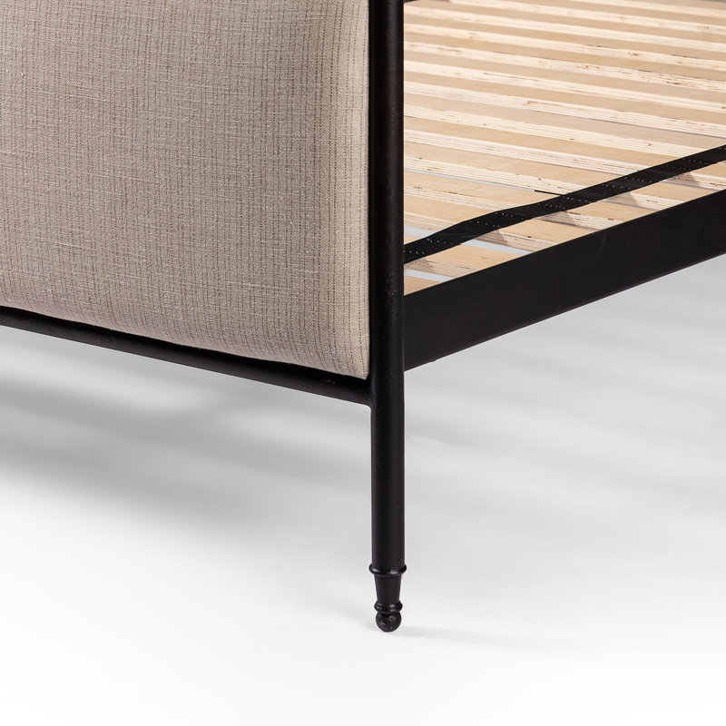 Leyla Bed, King, Laine Natural