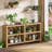 71-Inch Long Console Table With Storage Shelves, Wood Foyer Table For Entryway