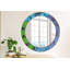 Huldar Glass Flat Wall Mirror