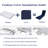 Chaise Lounge Cushion , 2pcs Navy, Material, Fading, Removable Zipper Covers, Resilient Sponge Core Navy Blue Outdoor Furniture Breathable , Protected & Fade , Zippered High-elasticity Filling,-1572106715