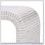 Table de bout en nacre de Capiz côtière beige et blanche avec silhouette en cascade, parfaite pour les espaces de vie élégants et fonctionnels.