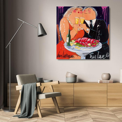 ArtDirect van Leersum, El Gallery Wrapped Canvas Art Titled: True Love