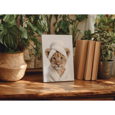 Art sur toile: Lion