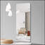 Miroir de coin rond complet pour le salon et la chambre à coucher, verre antidéflagrant argenté de haute qualité de 5 mm, fixation murale avec installation facile