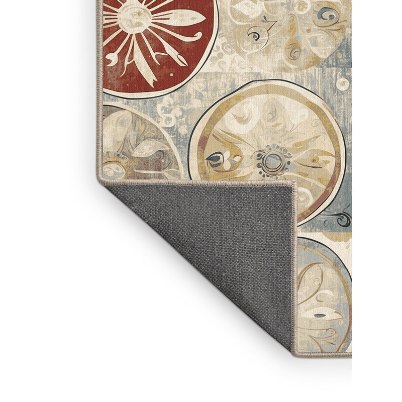 Funky Spark Rug, Round 8'