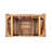 EcoDecors Significado 36" Teak Wood Free Standing Bathroom Vanity in EarthyTeak Finish-28989824