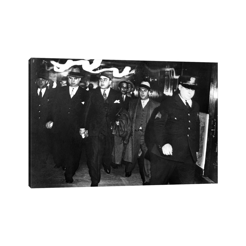 Alphonse Capone (1899-1947) - Wrapped Canvas Print, 66.04 cm H x 45.72 cm W x 3.175 cm D