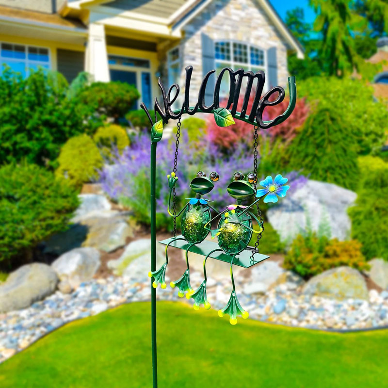 Frog Decorative Stake