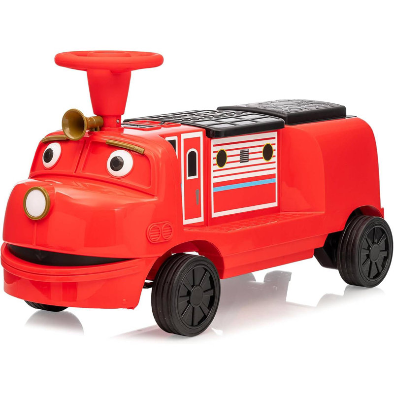 Voiture électrique sans rail 2 places avec musique, lumières DEL, batterie 7Ah sous licence 12V CHuggington
