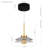 Verona 7-in 100-277V 1-Light ETL Certified Integrated LED Height Adjustable Cone Pendant Lighting