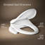 Siège de toilette de bidet allongé Purewash E580