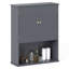 MDF Wall Mounted Required Bathroom Cabinet