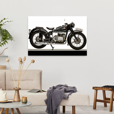 1938, Bmw 494Cc R51, paysage abstrait classique, art mural