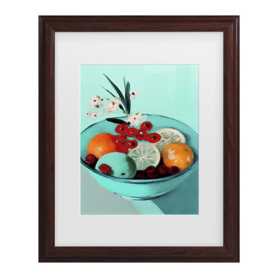 Œuvre encadrée à la bolognaise, «Fruit délicieux»