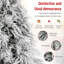 4.5 Ft Pre-Lit Artificial Christmas Tree With 279 Pvc & Pine Needles & Pe Tips