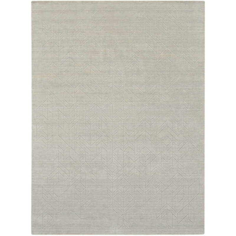 Mihira Geometric Wool Hand Woven Area Rug, Rectangle 297 x 419cm