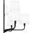 9 - Light Steel Dimmable Chandelier-92124028