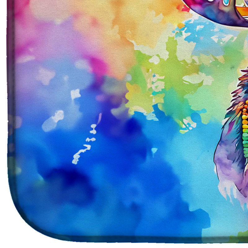 Tapis de séchage hippie