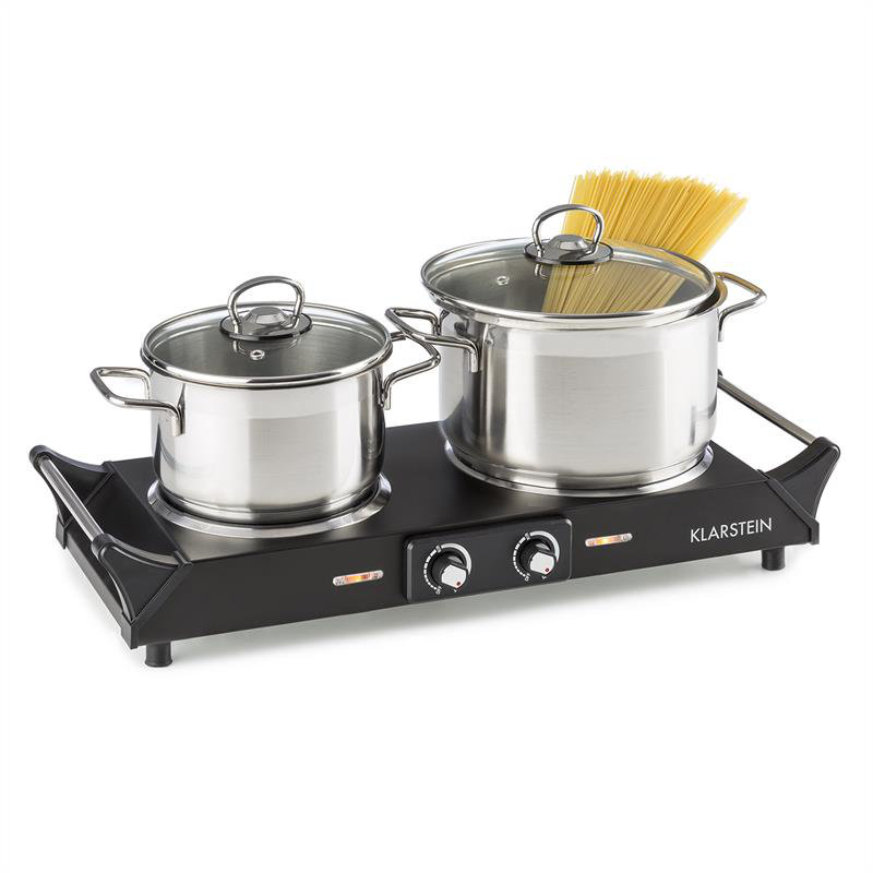 Klarstein Cookorama 2100W Electric Hot Plate, Black